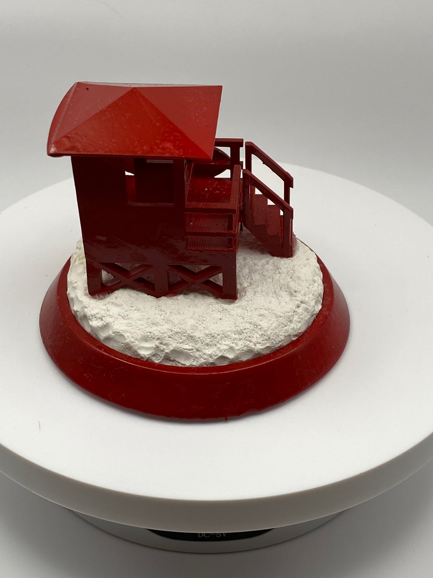 Siesta Key Red Lifeguard Stand Paper Weight