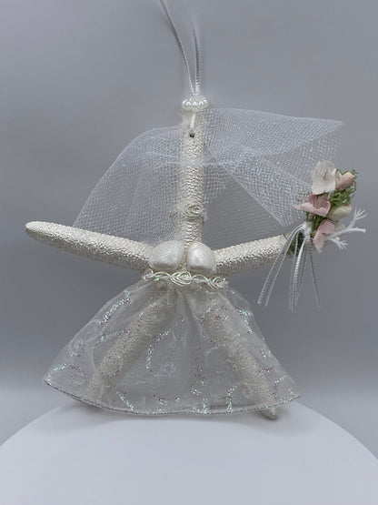 Bride Starfish Ornament