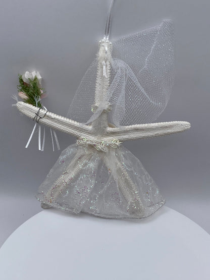 Bride Starfish Ornament