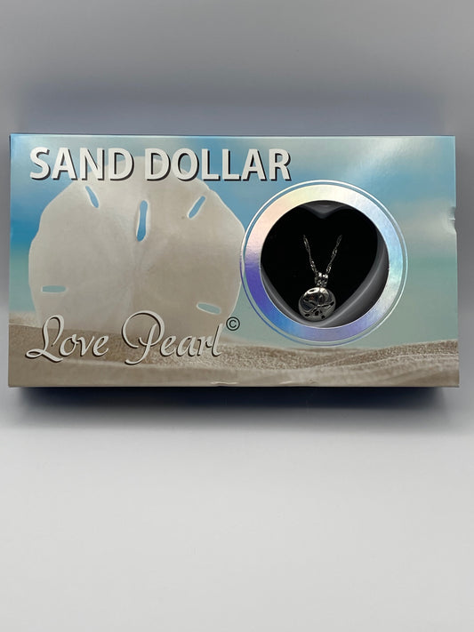 Love Pearl Necklace - Sand Dollar