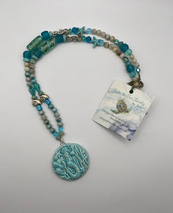 Mermaid pendant necklace
